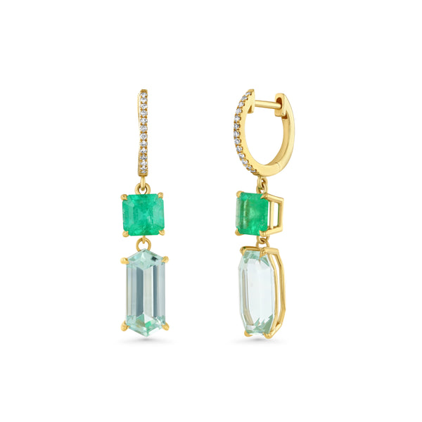 starling Muzo Emerald & Mint Beryl Drops