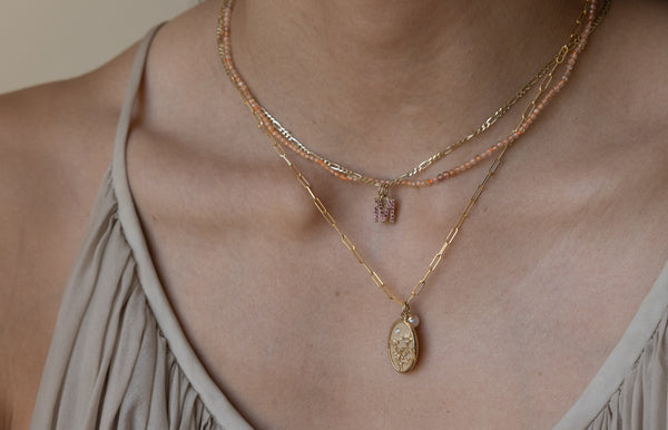 Starling OCTOBER BIRTH FLOWER CHARM