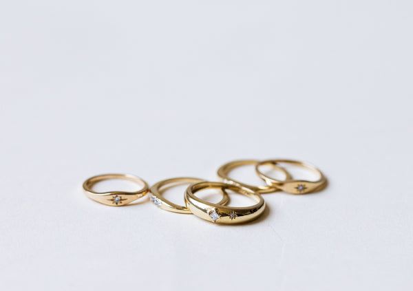 Starling Orion Diamond Three Stone Ring