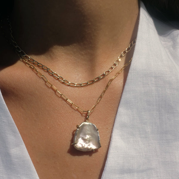 Starling OVAL LINK NECKLACE