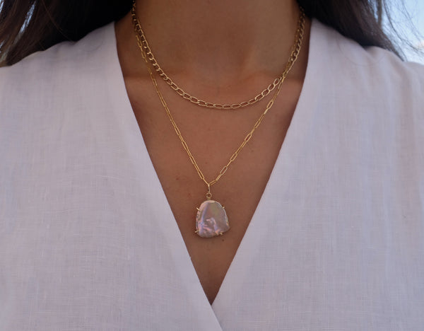 Starling OVAL LINK NECKLACE