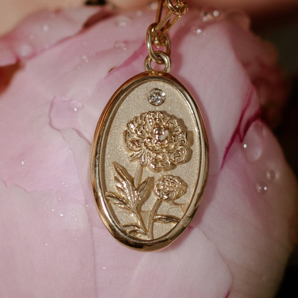 Starling PEONY FLOWER CHARM