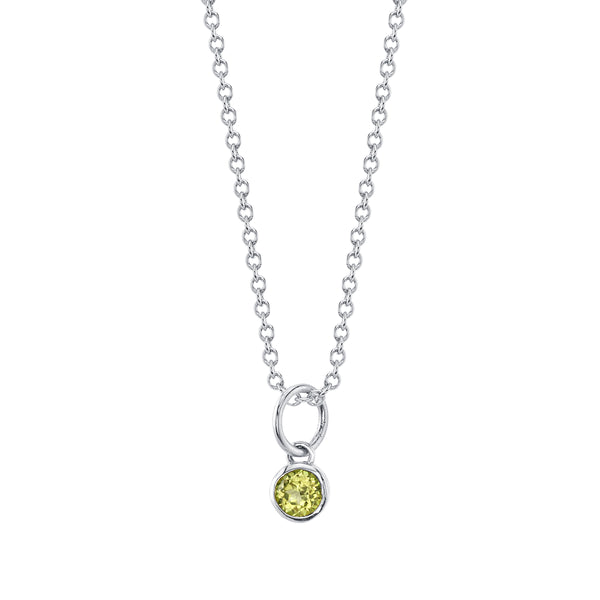 Starling PERIDOT BIRTHSTONE CHARM