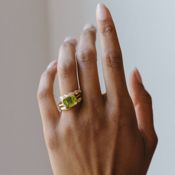 Starling PERIDOT JULIA BIRTHSTONE RING