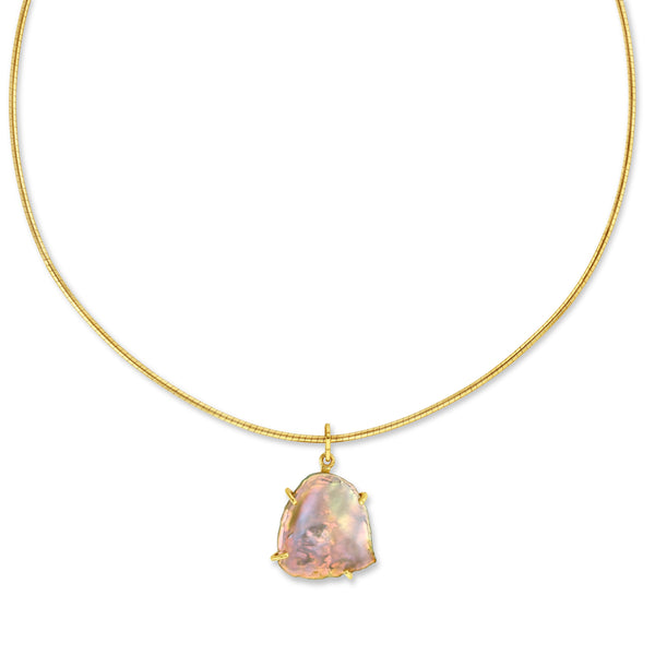 starling Petal Pearl Charm