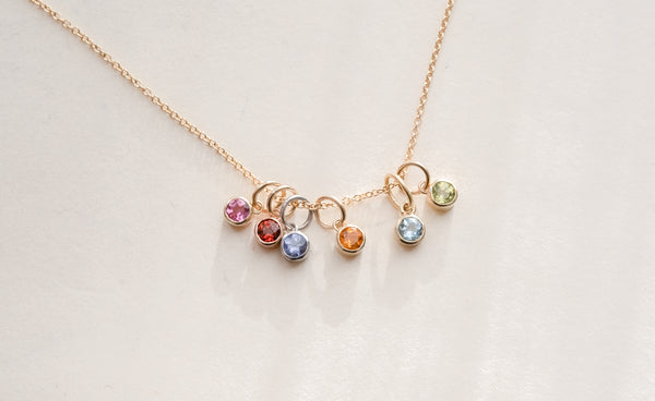 Starling PINK TOURMALINE BIRTHSTONE CHARM