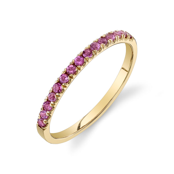 starling PINK TOURMALINE PAVÉ RING