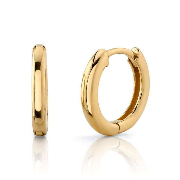 starling PLAIN BABY HOOP EARRINGS