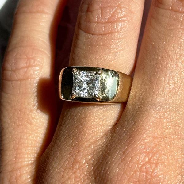 Starling PRINCESS CUT DIAMOND CLOUD RING