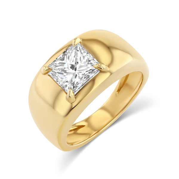 starling PRINCESS CUT DIAMOND CLOUD RING