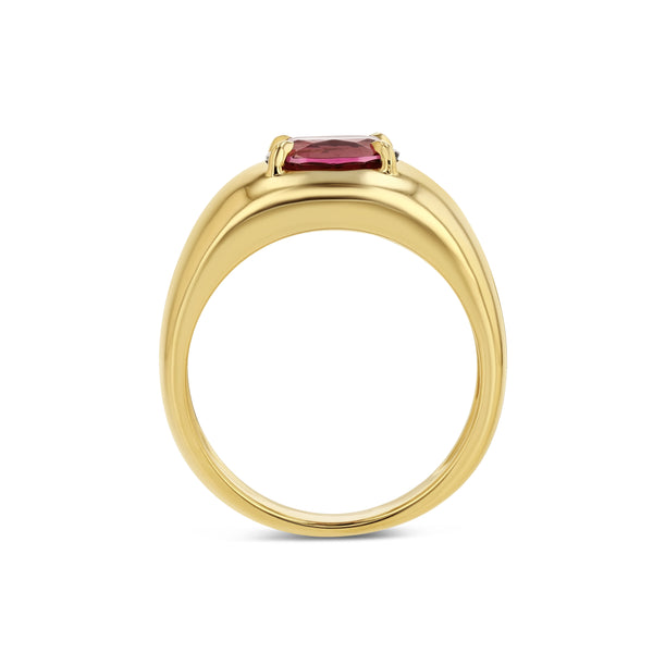 Starling RASPBERRY PINK TOURMALINE CLOUD RING