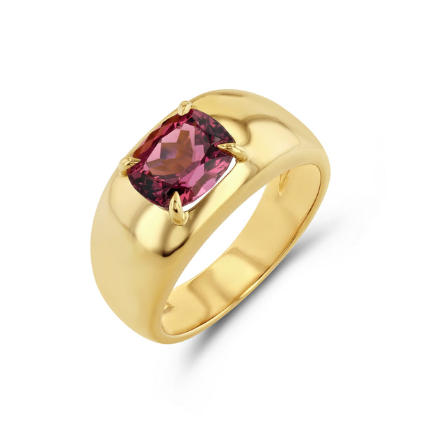 starling RASPBERRY PINK TOURMALINE CLOUD RING