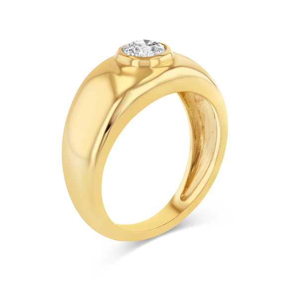 Starling ROUND DIAMOND BEZEL CLOUD RING