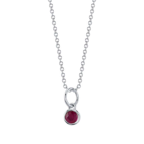 Starling RUBY BIRTHSTONE CHARM