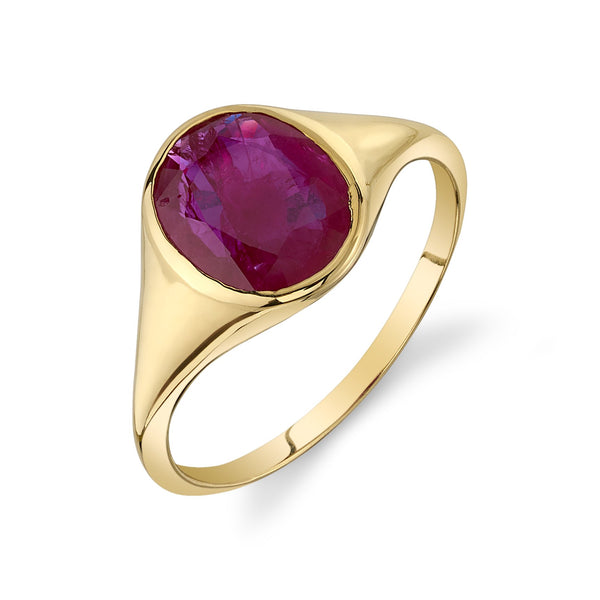starling RUBY FRIDA BIRTHSTONE RING