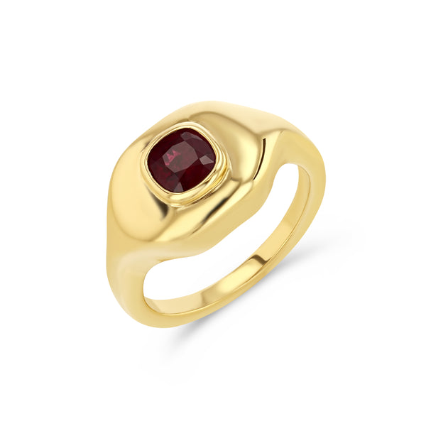 Starling RUBY RIPPLE RING