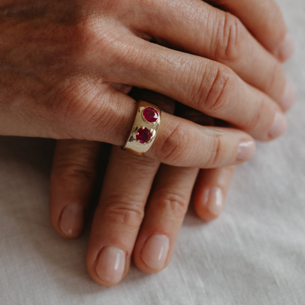 Starling RUBY TOI ET MOI CLOUD RING