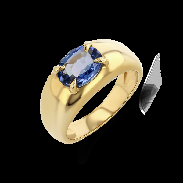 starling Sapphire Cloud Ring