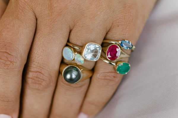 Starling SAPPHIRE JUNKO BIRTHSTONE RING