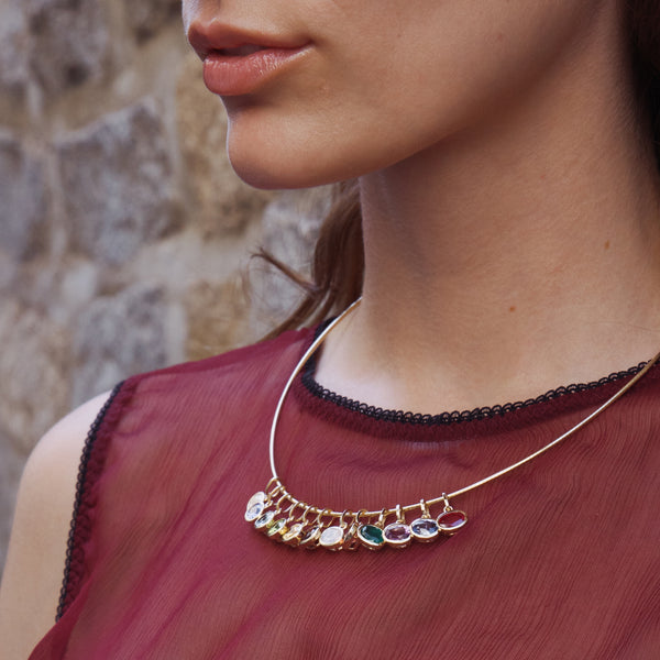 Starling SAPPHIRE OVAL BIRTHSTONE CHARM