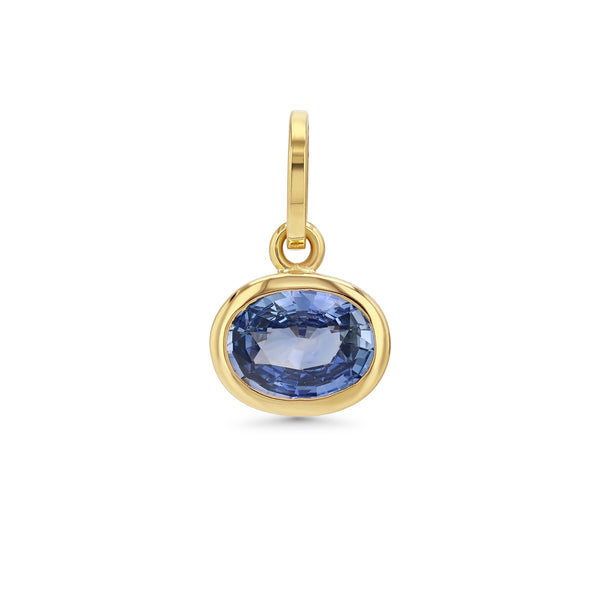 starling SAPPHIRE OVAL BIRTHSTONE CHARM