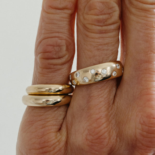 Starling SCATTERED DIAMOND CLOUD RING