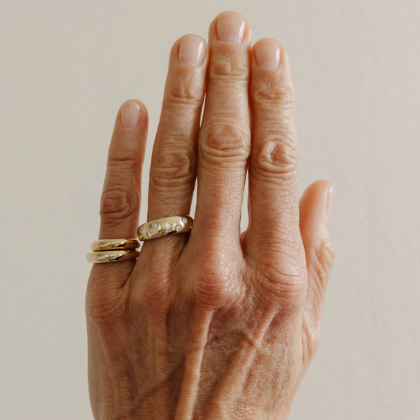 Starling SCATTERED DIAMOND CLOUD RING