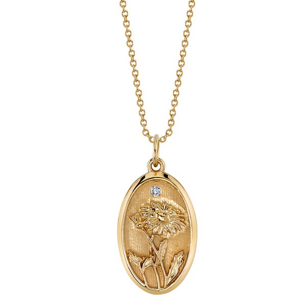 starling SEPTEMBER BIRTH FLOWER CHARM