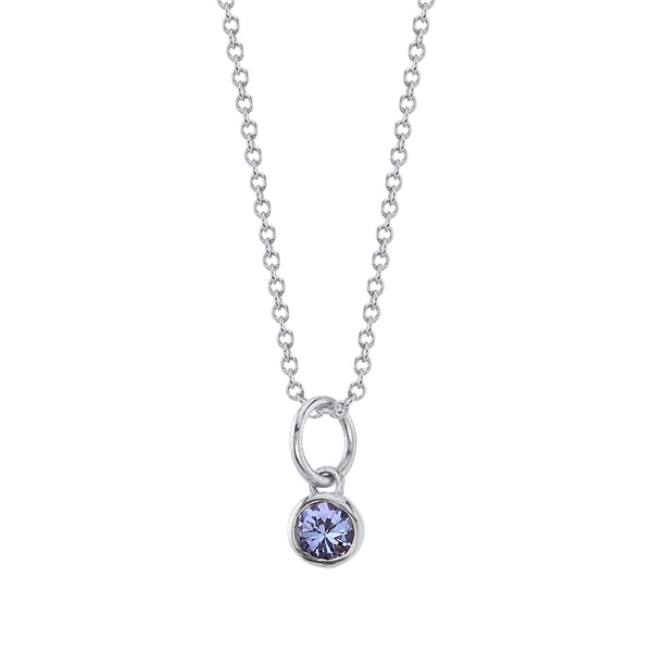 Starling TANZANITE BIRTHSTONE CHARM