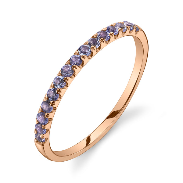 Starling TANZANITE PAVÉ RING