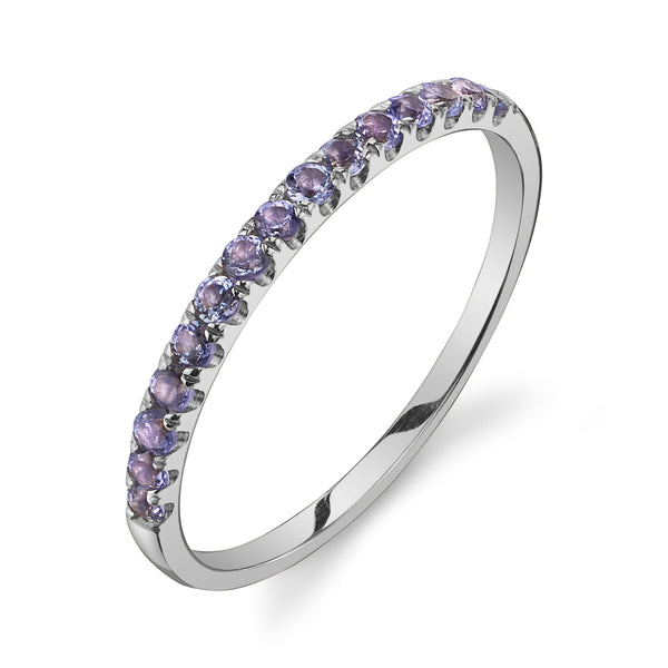 Starling TANZANITE PAVÉ RING