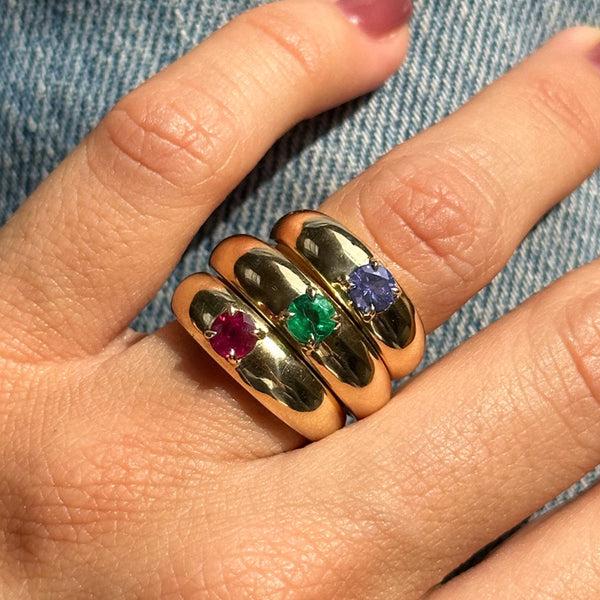 Starling Tanzanite Petite Cloud Ring