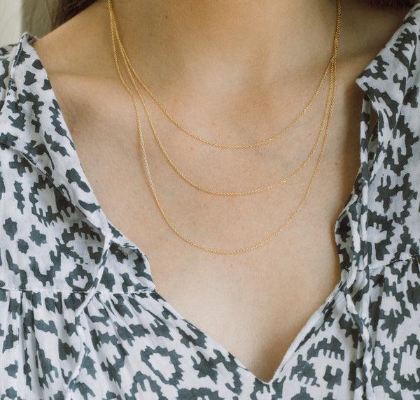 Starling THIN CABLE CHAIN NECKLACE