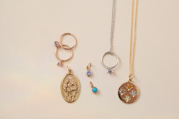 Starling TURQUOISE BIRTHSTONE CHARM