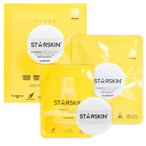 starskin Glowstar® Foaming Peeling & Exfoliating Puff