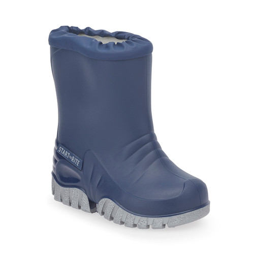 Start Rite Baby Mudbuster Navy Slip-on Waterproof Wellies