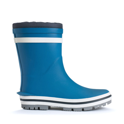 start rite Big Puddle Blue slip on waterproof kids wellies