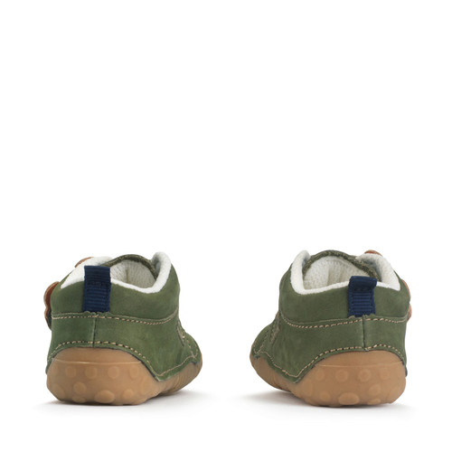 Start Rite Cub Khaki Nubuck Tiger Rip-tape Closed Pre-walkers