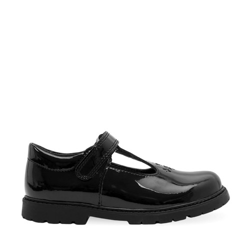 start rite Liberty Black patent girls t-bar first school shoes