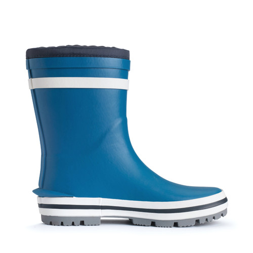 Start Rite Little Puddle Blue Slip On Waterproof Wellies