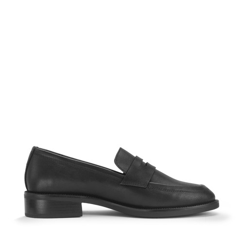 start rite Milan Black leather slip-on Angry Angels school loafer shoes