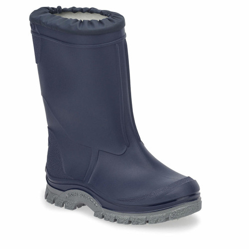 Start Rite Mudbuster Navy Slip-on Waterproof Wellies