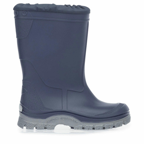 start rite Mudbuster Navy slip-on waterproof wellies