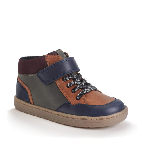 Start Rite Orbit Multi Leather Kids Rip-tape Casual Boots
