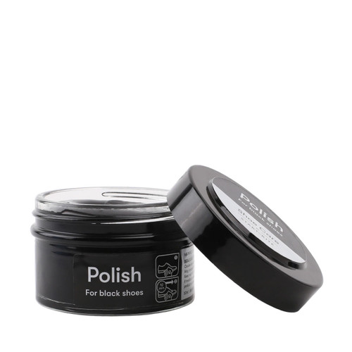 Start Rite Black Shoe Cream Polish 50ml