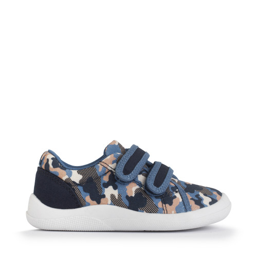 start rite Wriggles Double bar navy camo boys and girls rip-tape first walking shoes