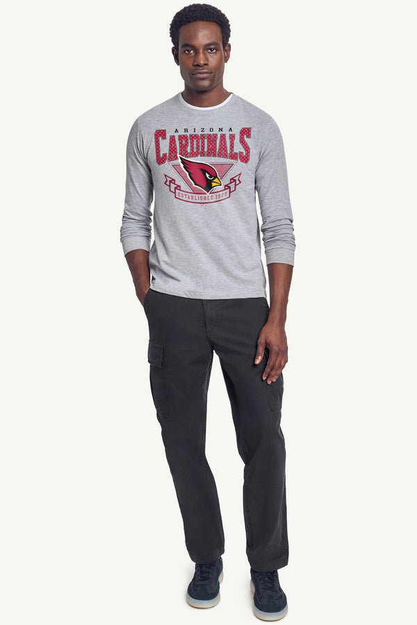 Starter MENS ARIZONA CARDINALS 80's INSPIRED LONG SLEEVE T SHIRT