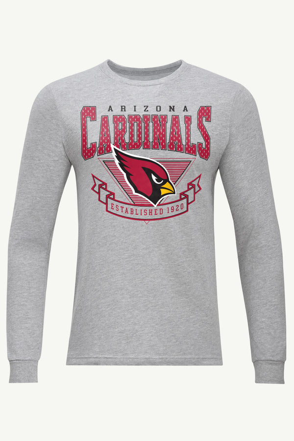 starter MENS ARIZONA CARDINALS 80's INSPIRED LONG SLEEVE T SHIRT