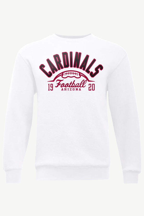 starter MENS ARIZONA CARDINALS HALF BALL SWEATSHIRT