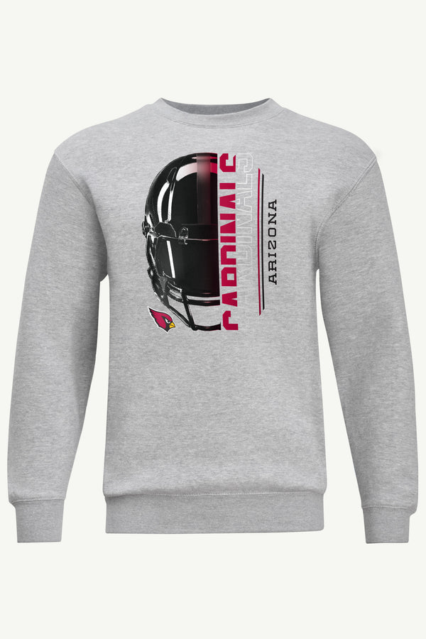 starter MENS ARIZONA CARDINALS HALF HELMET SWEATSHIRT